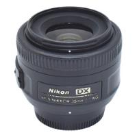 Lente Nikon 35mm F/1.8g Negro Automatico, usado segunda mano  Colombia 