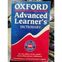 Diccionario Inglés - Ingles - Oxford Advanced Learners , usado segunda mano  Colombia 