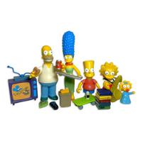 Usado, Colección Familia Simpsons Marca Playmates Año 2000 segunda mano  Colombia 