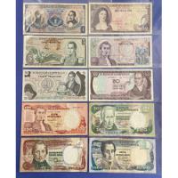 10 Billetes Antiguos Colombianos , usado segunda mano  Colombia 