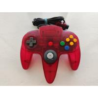 Control Original Para Nintendo 64 N64 Rojo Traslucido Cereza segunda mano  Colombia 