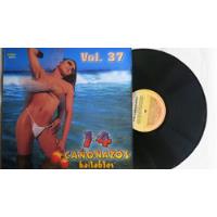 Vinyl Vinilo Lp Acetato 14 Cañonazos Bailables Vol. 37 segunda mano  Colombia 