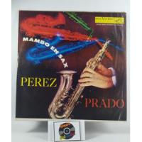 Lp Vinyl  Perez Prado Mambo En Sax - Sonero Colombia segunda mano  Colombia 