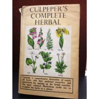 Culpeper's Complete Herbal - W. Foulsham & Co. - U. S. A. segunda mano  Colombia 