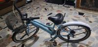 Bicicleta Para Dama De 18 Cambios Shimano Color Azul, Usada segunda mano  Colombia 