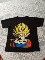 Camiseta Goku Super Saiyan Con Estampa Al Frente Y Atras segunda mano  Colombia 