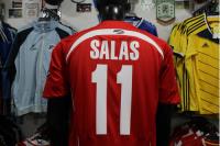 Camiseta Selección De Chile 2007 #11 Salas Talla L segunda mano  Colombia 