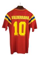 Camiseta Selección Colombia Italia 1990 Escobar Valderrama segunda mano  Colombia 