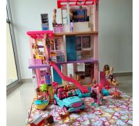 Casa De Muñecas Mattel Barbie Dreamhouse Color Rosa segunda mano  Colombia 