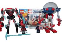 Lego Marvel Avengers 76168 Capitán América +76171 Spider Man, usado segunda mano  Colombia 