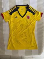 Camiseta Original De Colombia, Firmada Por Todo El Equipo. segunda mano  Colombia 