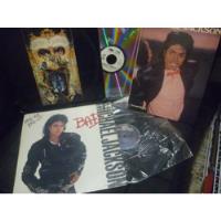 Colección Michael Jackson (libro - Laserdisc - Album Bad) segunda mano  Colombia 