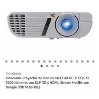 Viewsonic 3200 Lúmenes Fullhd 1080 Proyector Cine En Casa, usado segunda mano  Colombia 