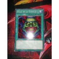 Olla De La Codicia Yu-gi-oh! Original Konami segunda mano  Colombia 
