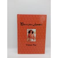 Poesía Para Amantes - Víctor Paz - Poesía  segunda mano  Colombia 