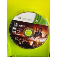 Fable 3 Xbox 360 Original De Segunda Mano (solo Cd) segunda mano  Colombia 