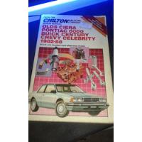 Celebrity,buick 1982- Libro Original Reparación Mecanica  segunda mano  Colombia 