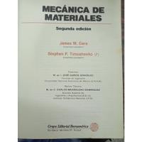 Mecánica De Materiales 2ed. segunda mano  Colombia 