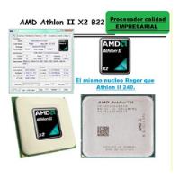 Procesador Athlon Ii X2 B22 Pa Board Msi K9agm4 Msi 7373, usado segunda mano  Colombia 