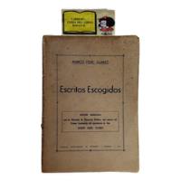 Escritos Escogidos - Marco Fidel Suarez - Antioquia - 1954  segunda mano  Colombia 