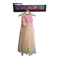 Vestido Rosa Talla 6 Para Pajecita O Fiesta Elegante, usado segunda mano  Colombia 
