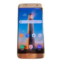 Samsung Galaxy S7 Edge 32 Gb Dorado Platino 4 Gb Ram Usado, usado segunda mano  Colombia 