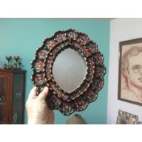 Espejo Cusqueño Vintage Pared En Madera Decorativo    segunda mano  Colombia 