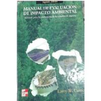 Usado, Manual De Evaluación De Impacto Ambiental L. W. Canter segunda mano  Colombia 