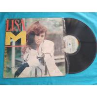Lisa M Menealo ( Versión Radio Y Remix) Lp Vinilo Orbe 1991  segunda mano  Colombia 