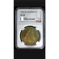 Moneda De Oro 1795p Jf 8 Escudos Colombia segunda mano  Colombia 