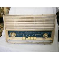 Radio Philips Baquelita Blanco Tablero Azul Funcional, usado segunda mano  Colombia 