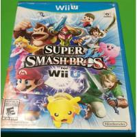 Super Smash Bros Wii U Usado Carátula Detalle segunda mano  Colombia 