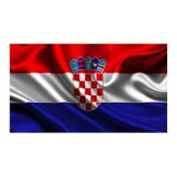 Usado, Bandera Croacia 1.50x90cm Exterior Grande segunda mano  Colombia 