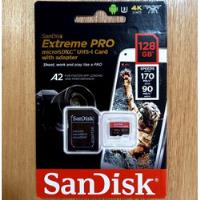 Memoria Microsd Xc Sandisck Extreme Pro De 128gb Usada 10/10 segunda mano  Colombia 