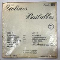 Usado, Violines Bailables Volumen 3 (disco Lp) segunda mano  Colombia 