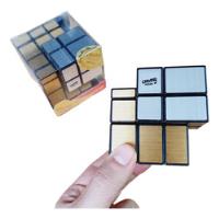 Usado, Cubo Rubik Mirror 3x3 Injerto Dorado Plateado Calvins Puzzle segunda mano  Colombia 