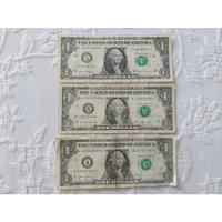 3 Dólares De 1 Dólar Con Estrella 2013 Y 2017 Dallas Y Cal, usado segunda mano  Colombia 
