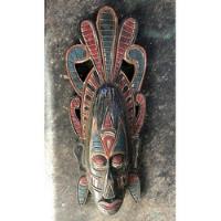 Mascara Artesania Indigenista, Tallada En Madera, Decorativa segunda mano  Colombia 