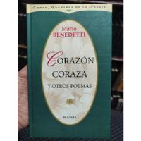Corazón Coraza Y Otros Poemas - Mario Benedetti - Poesia, usado segunda mano  Colombia 