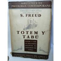 Totem Y Tabú - Sigmund Freud - Psicoanálisis - Americana segunda mano  Colombia 