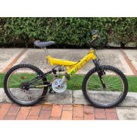 Bicicleta Todoterreno Amarilla Niños (entre 8 Y 12 Años), usado segunda mano  Colombia 