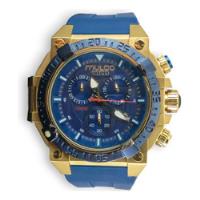 Reloj Mulco Buzo Silicona Azul Crono Hombre Deportivo, usado segunda mano  Colombia 