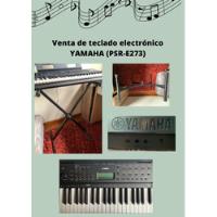 Usado, Teclado Organeta Yamaha Psr-e273 61 Teclas Negro segunda mano  Colombia 
