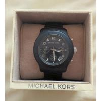 Reloj Michael Kors Mk-5291, Correa Silicona, Negro, usado segunda mano  Colombia 