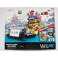 Nintendo Wii U 32gb Deluxe Set Super Mario 3d +caja Original segunda mano  Colombia 
