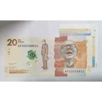 Billete 20000 Pesos 29/ago/2017 Colombia Unc Mariposa segunda mano  Colombia 