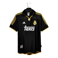 Camiseta Real Madrid 99-00 Negra -histórica Vintage  segunda mano  Colombia 