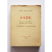 Sade - Jorge Gaitan Duran - Firmado Y Numerado segunda mano  Colombia 