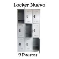 Usado, Locker Metalico  9 Puestos Mueble Organizador  segunda mano  Colombia 
