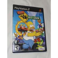 Los Simpson Hit & Run Original Playstation 2 Ps2 No Manual segunda mano  Colombia 